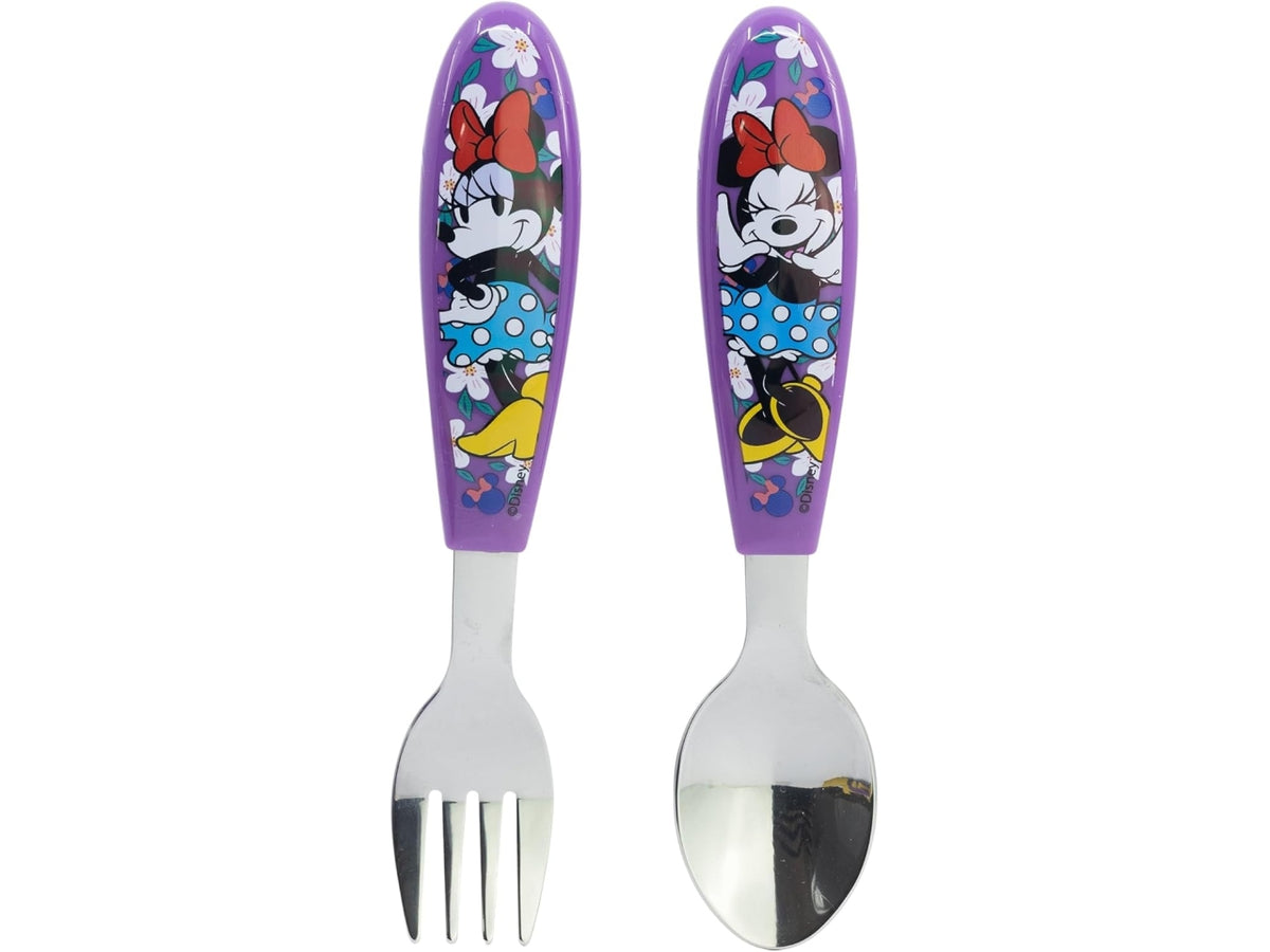 Minnie set 2 posate in acciaio