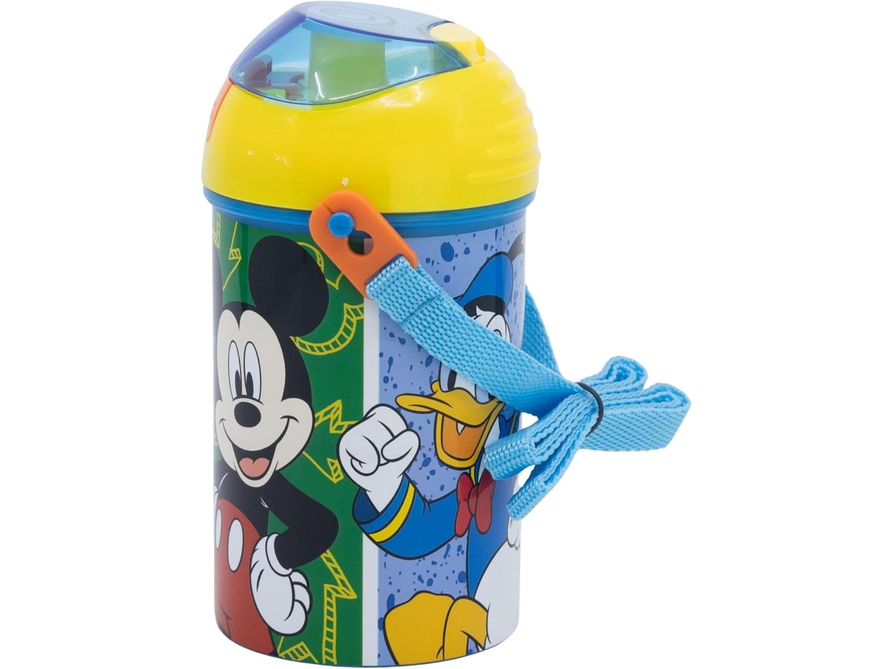 Mickey borraccia pop up 450ml con tracolla