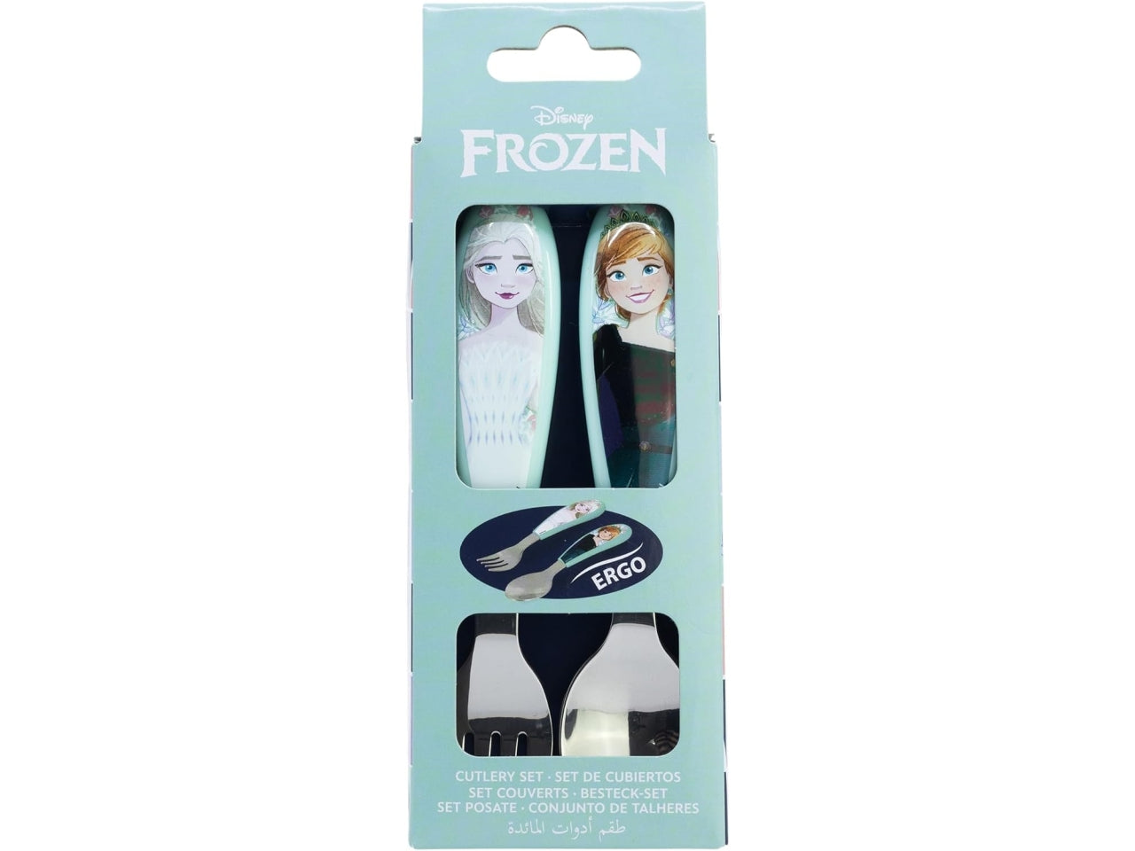 Frozen set 2 posate in acciaio
