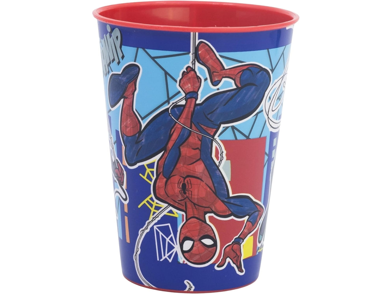 Spiderman bicchiere in plastica 260ml