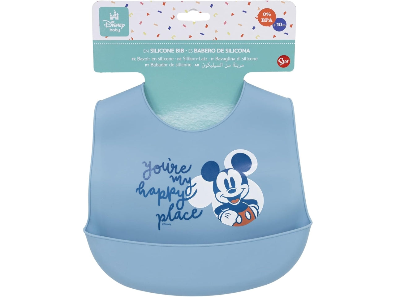 Mickey bavaglino in silicone