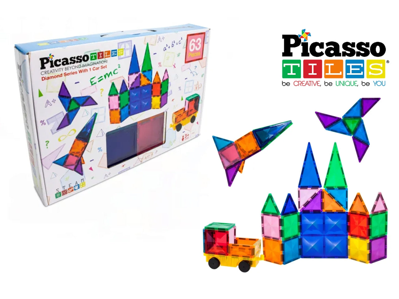 Picasso Magnetic piastrelle e veicolo 63