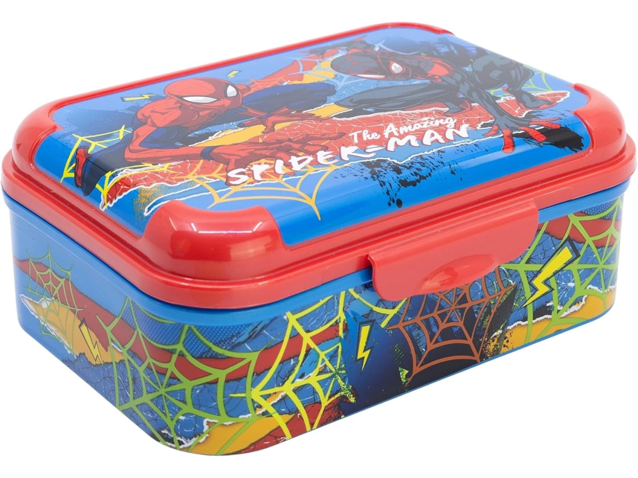 Spiderman portamerenda deluxe colored