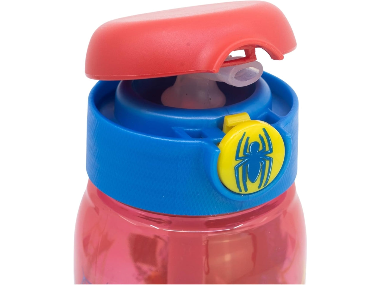 Spiderman borraccia con cannuccia pop up 510ml