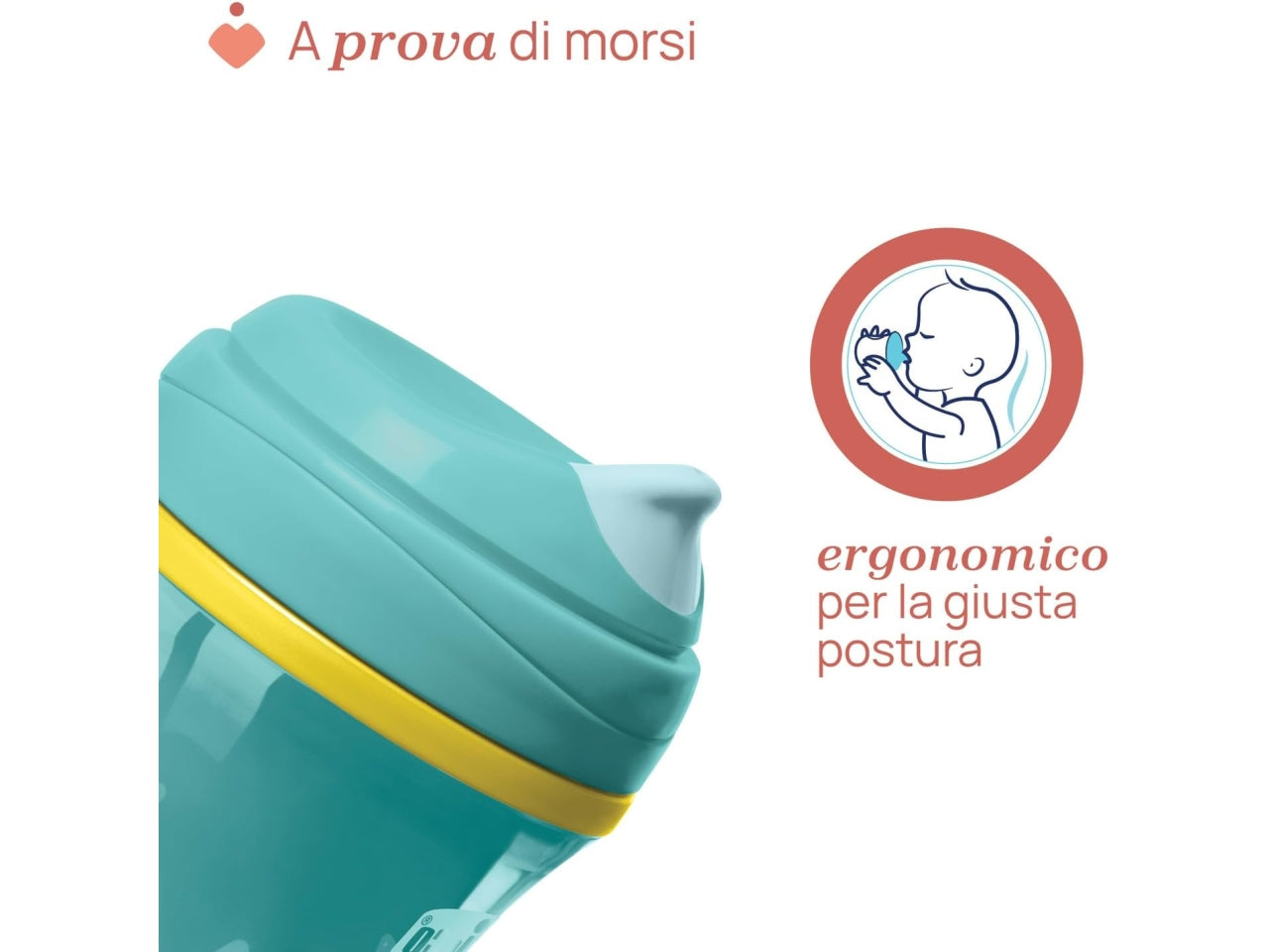 Tazza active azzurra 14 mesi+
