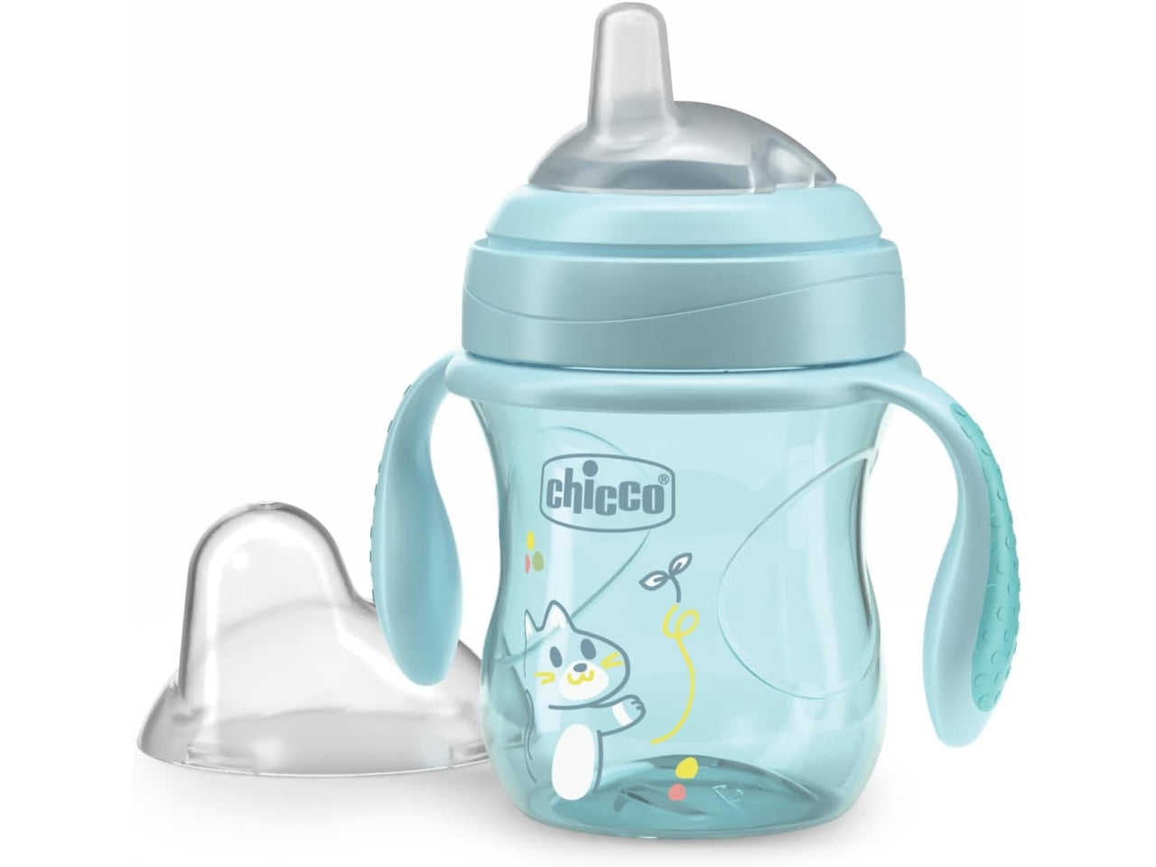 Tazza transition azzurra 4 mesi +