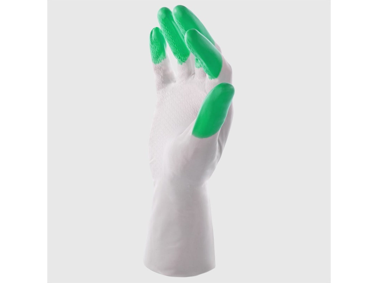 Guanti protection verde taglia m in pvc