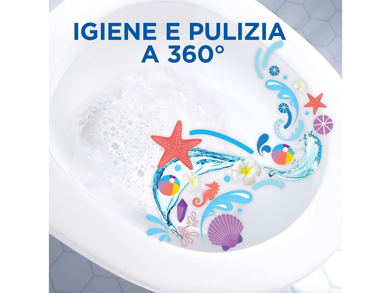 Duck wc gel 750ml disinfettante marine $