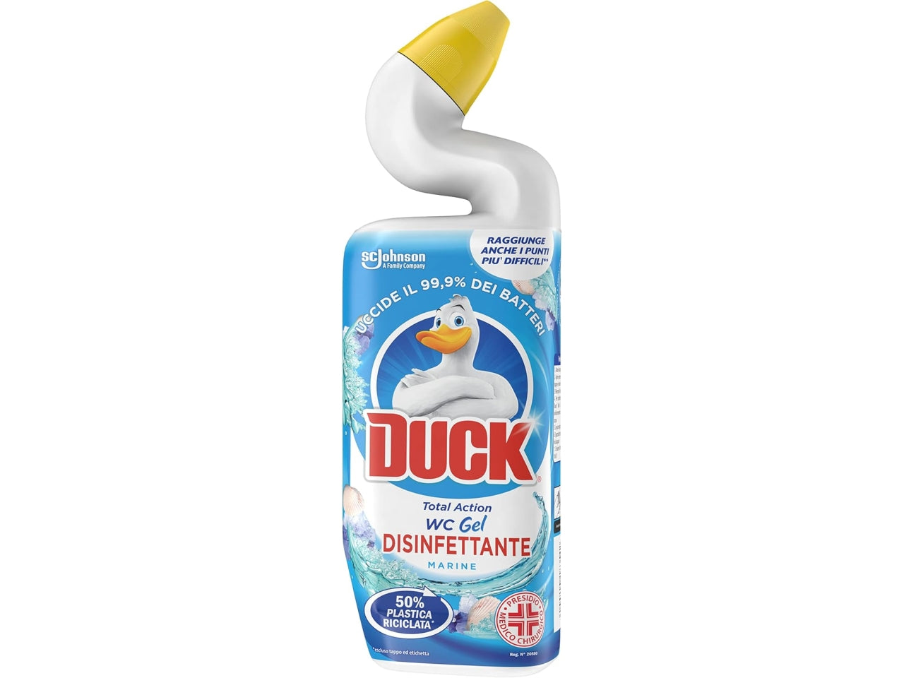 Duck wc gel 750ml disinfettante marine $