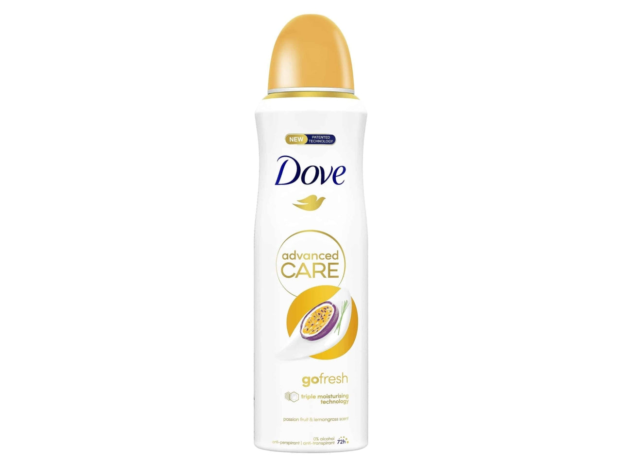 Dove deo spray 200ml passion fruit $