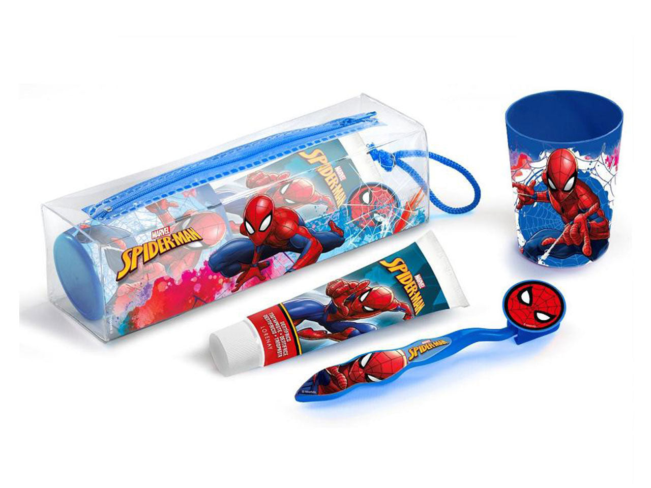 Spiderman kit da viaggio