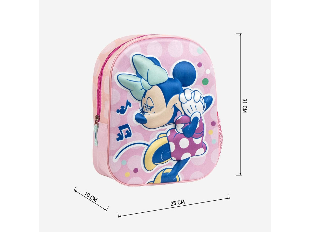 Zaino per bambini 3D personaggio Minnie