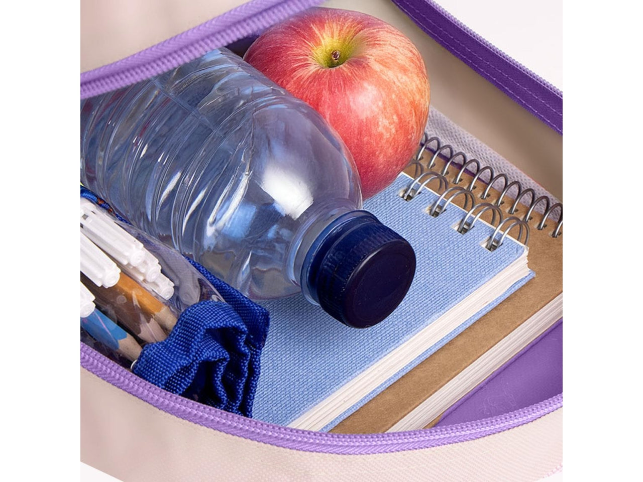 Zaino bambini con personaggio Stitch con applicatios