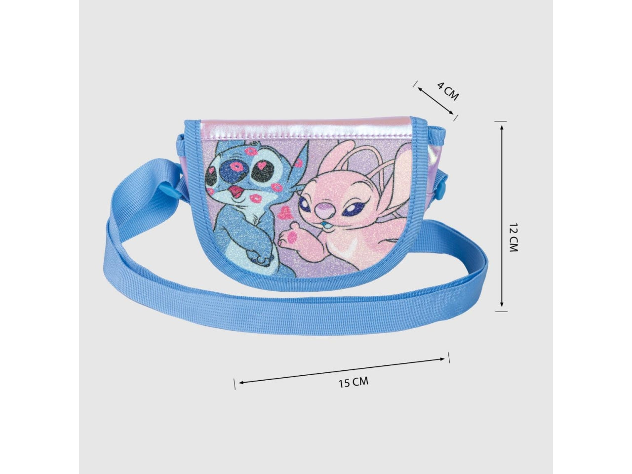 Borsa fantasia con personaggio Stitch