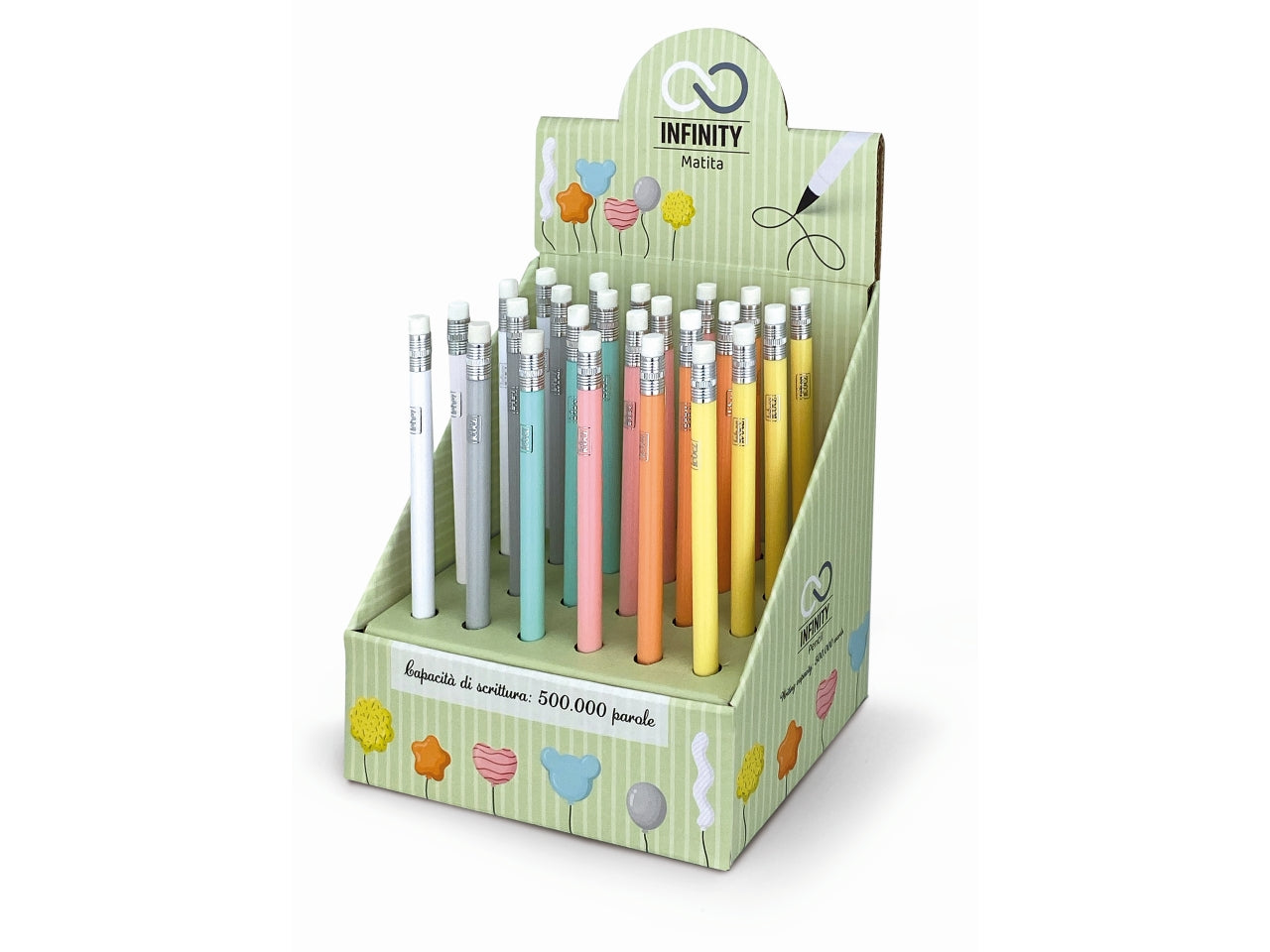 Matita infinity con gomma