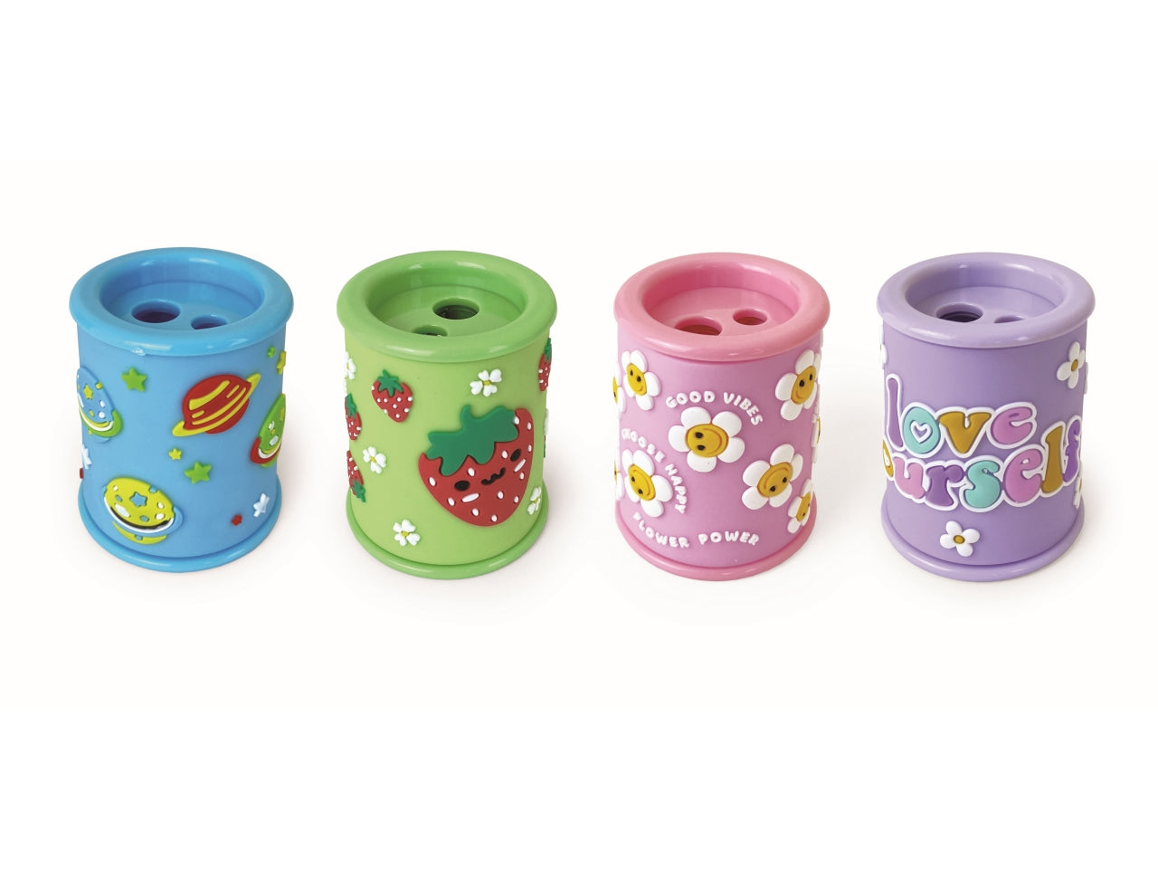 Temperino con 2 fori 3d