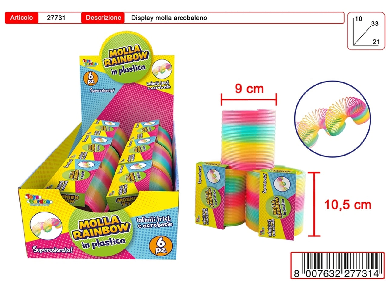 Molla arcobaleno