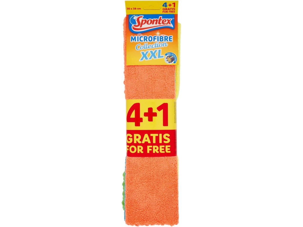 Spontex panni in microfibra XXL 4+1