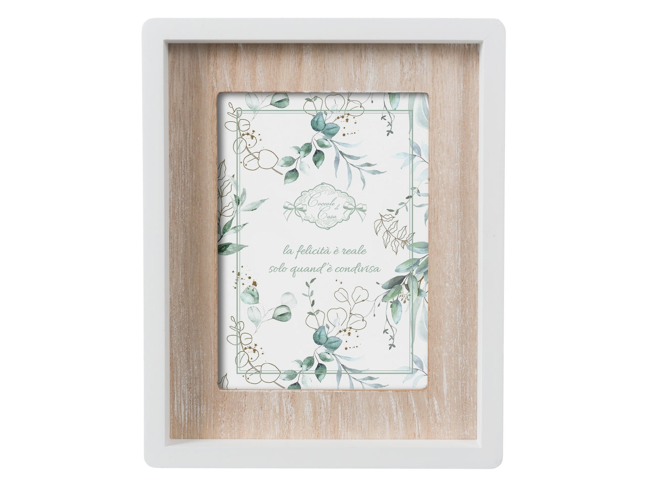 Portafoto legno natural 10x15cm LT10314