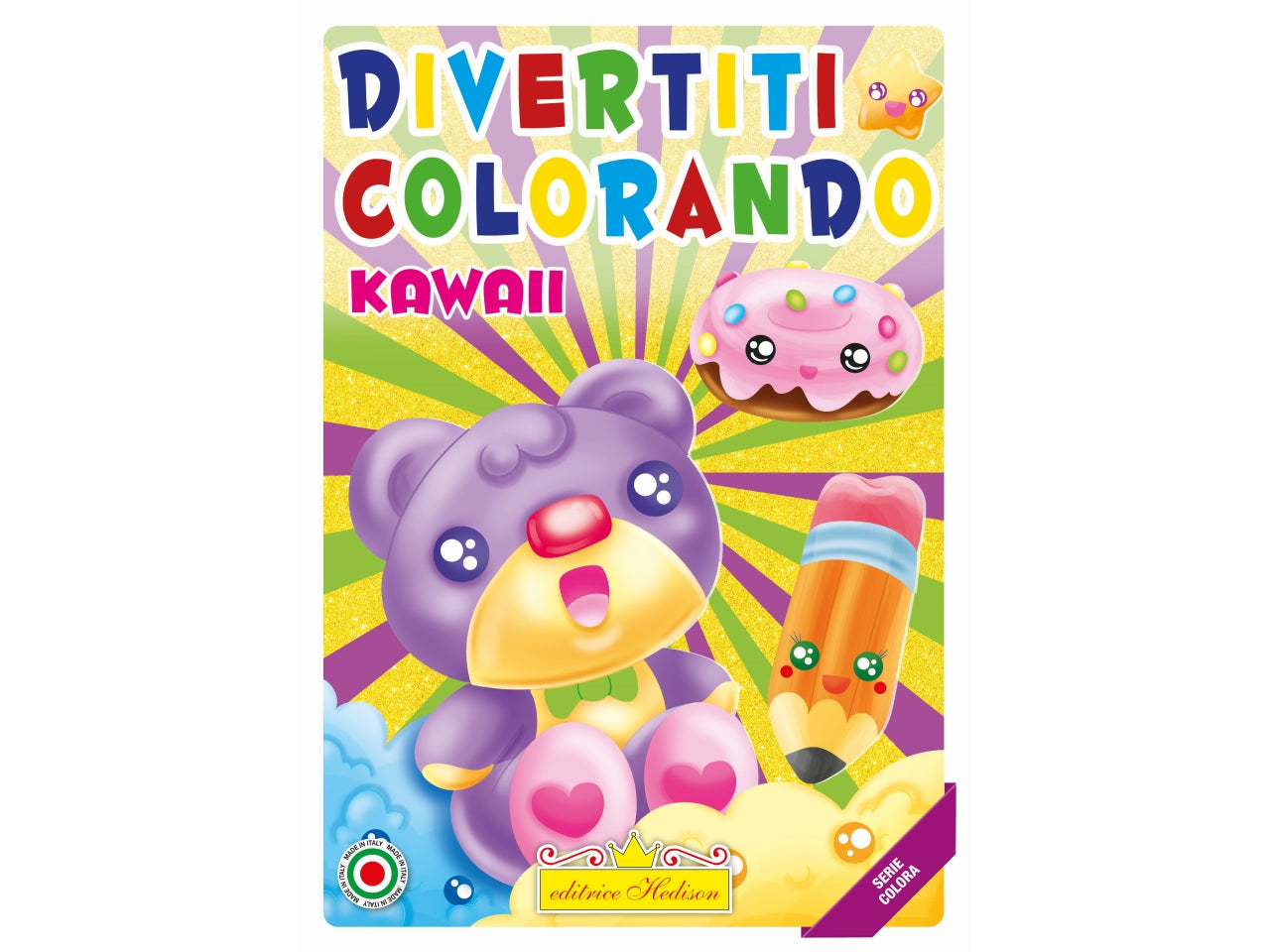 Libro da leggere e colorare divertiti colorando