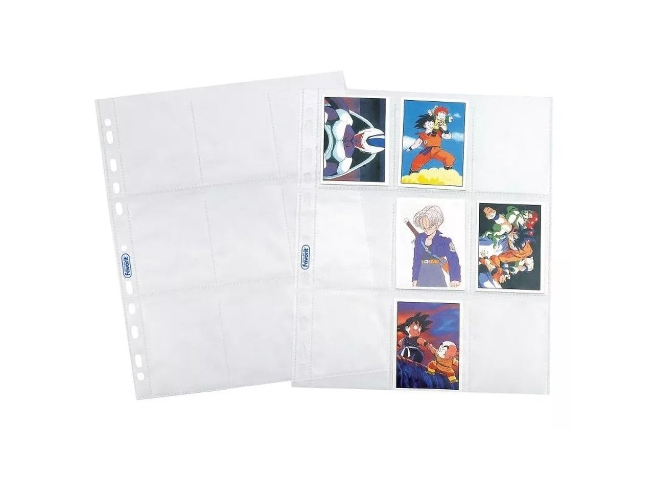 Busta portafigurine da 9 posti 6,5x9cm confezione da 10 pezzi