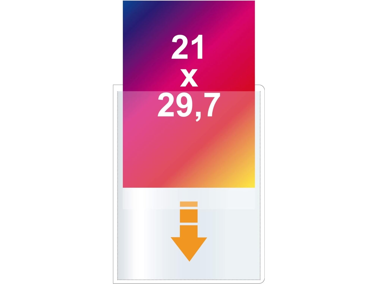 Album portafigurine personalizzabile A4 30 buste per figurine da 6x9,5cm