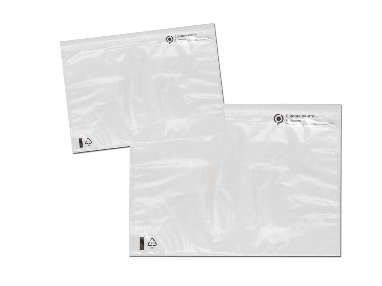 Polyadex buste sovrapacchi portadocumenti in plastica 18x24cm confezione da 100 pezzi