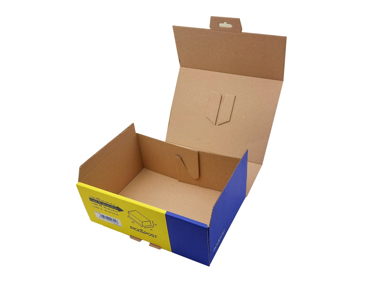 Pick post scatola in cartone per spedizione automontante L 40x27x17cm