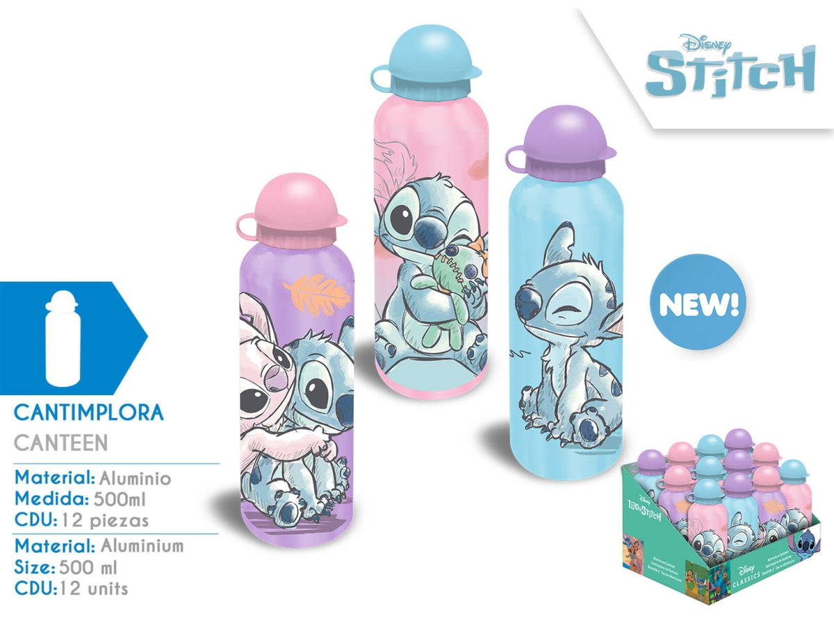 Stitch borraccia in alluminio 500ml