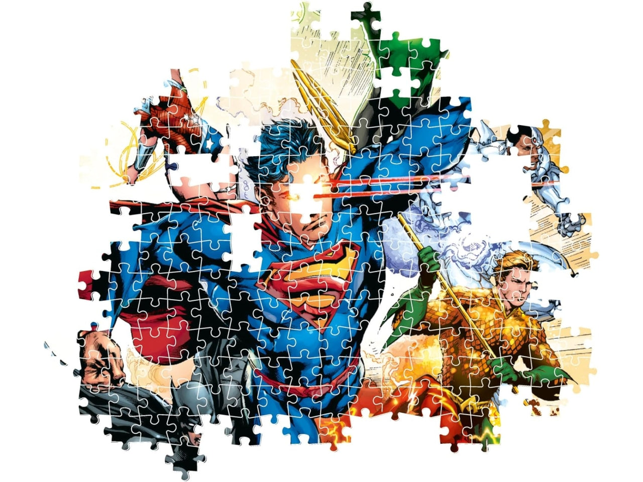Puzzle 500 pezzi hqc dc comics compact box