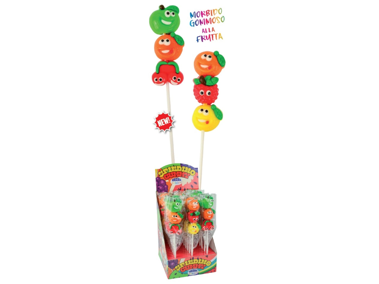 Spiedino gummy frutta 37,5gr.