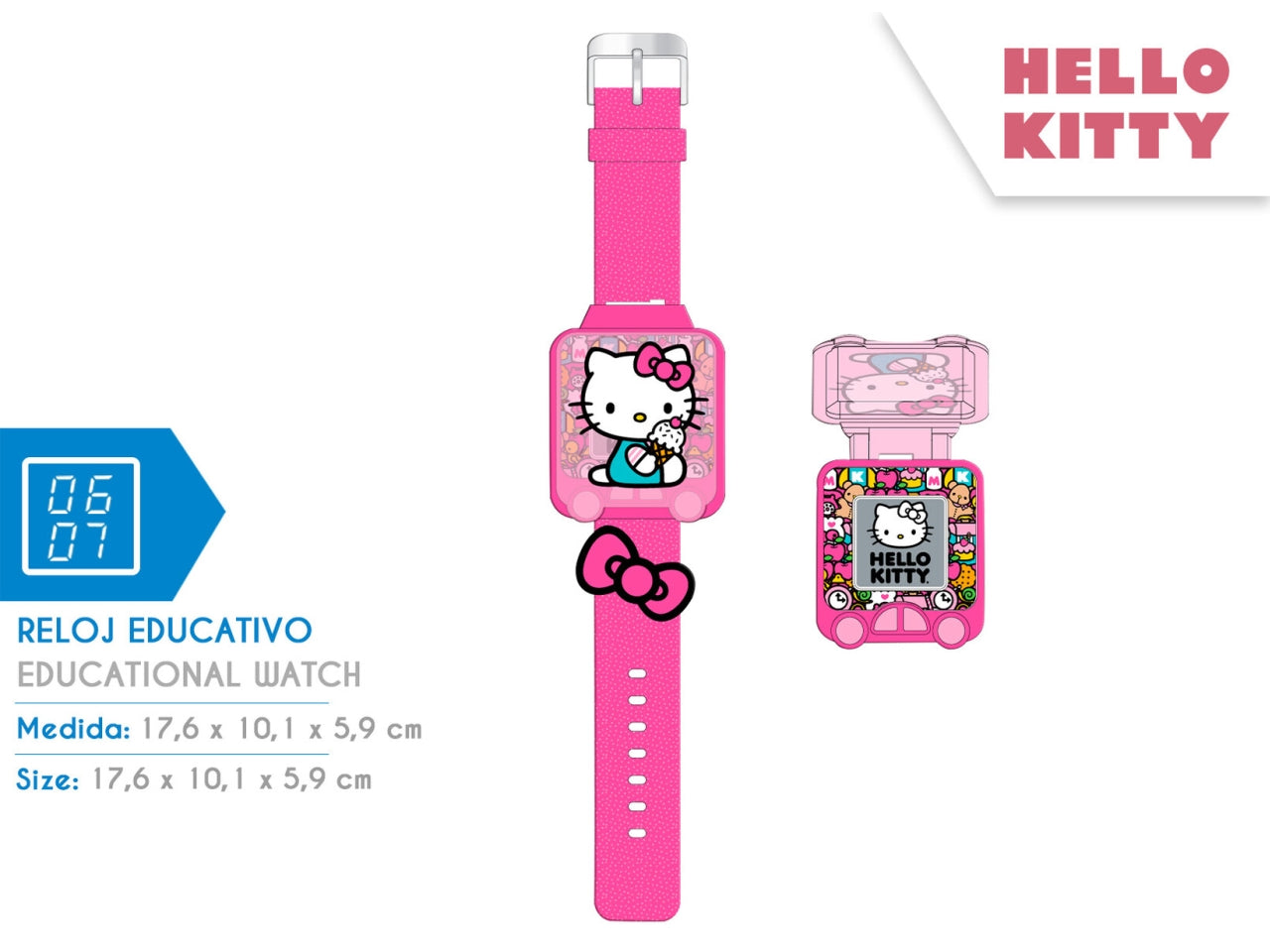 Hello kitty orologio educativo