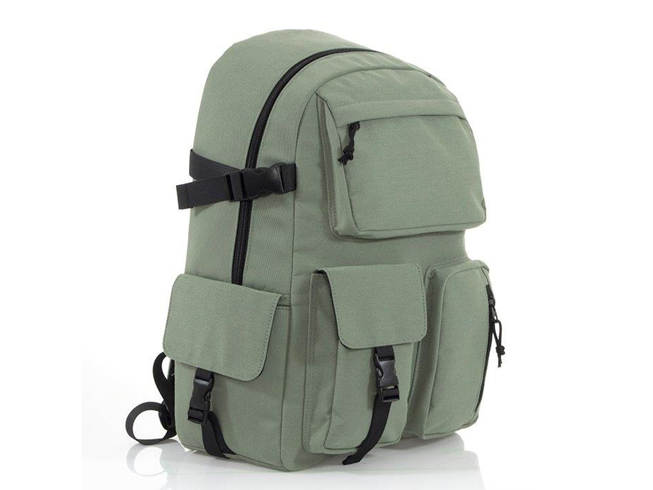 Zaino oxford verde 31x15x45cm