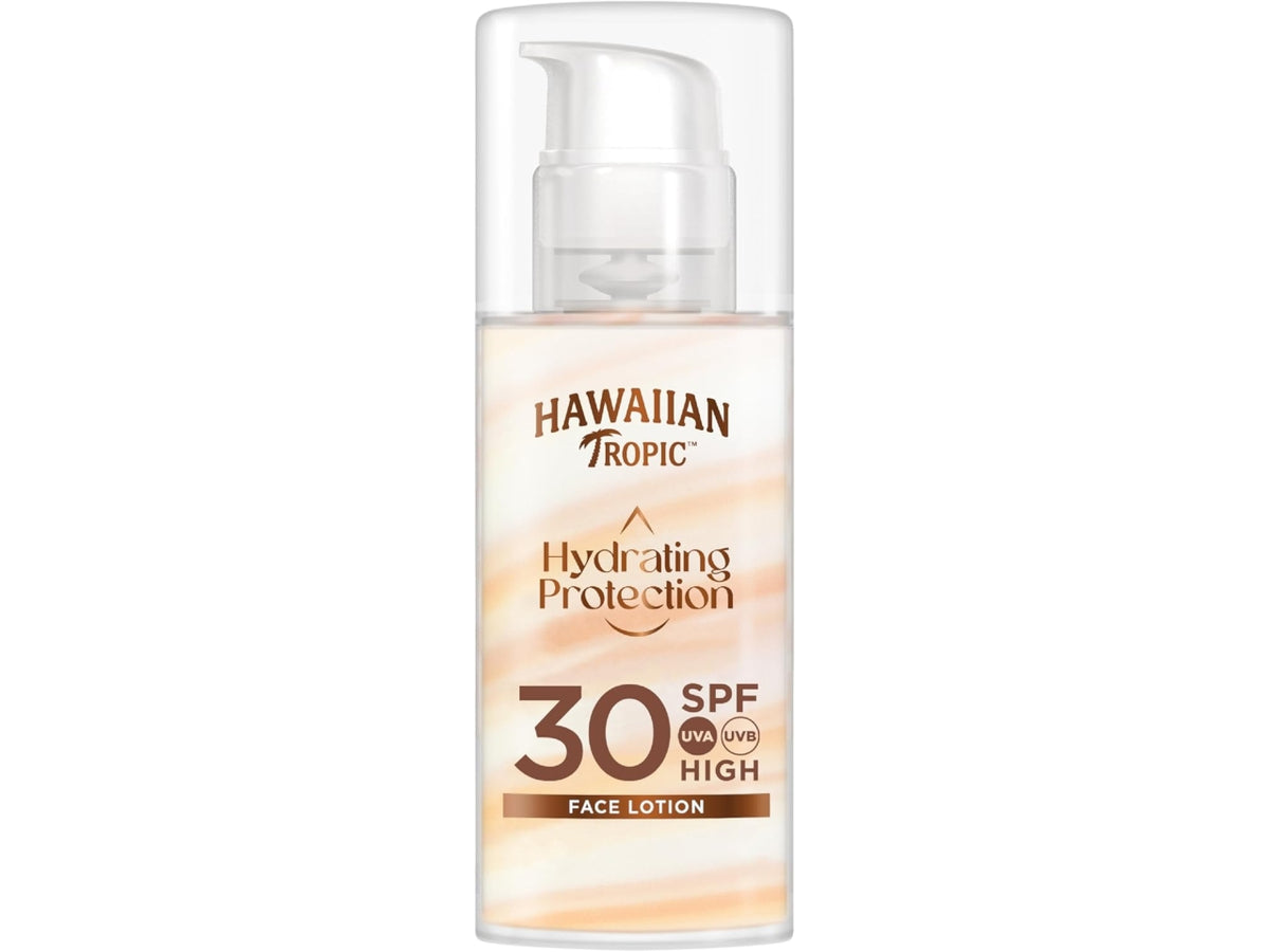 Hawaiian tropic silk hidration lozione solare viso spf30 50ml $