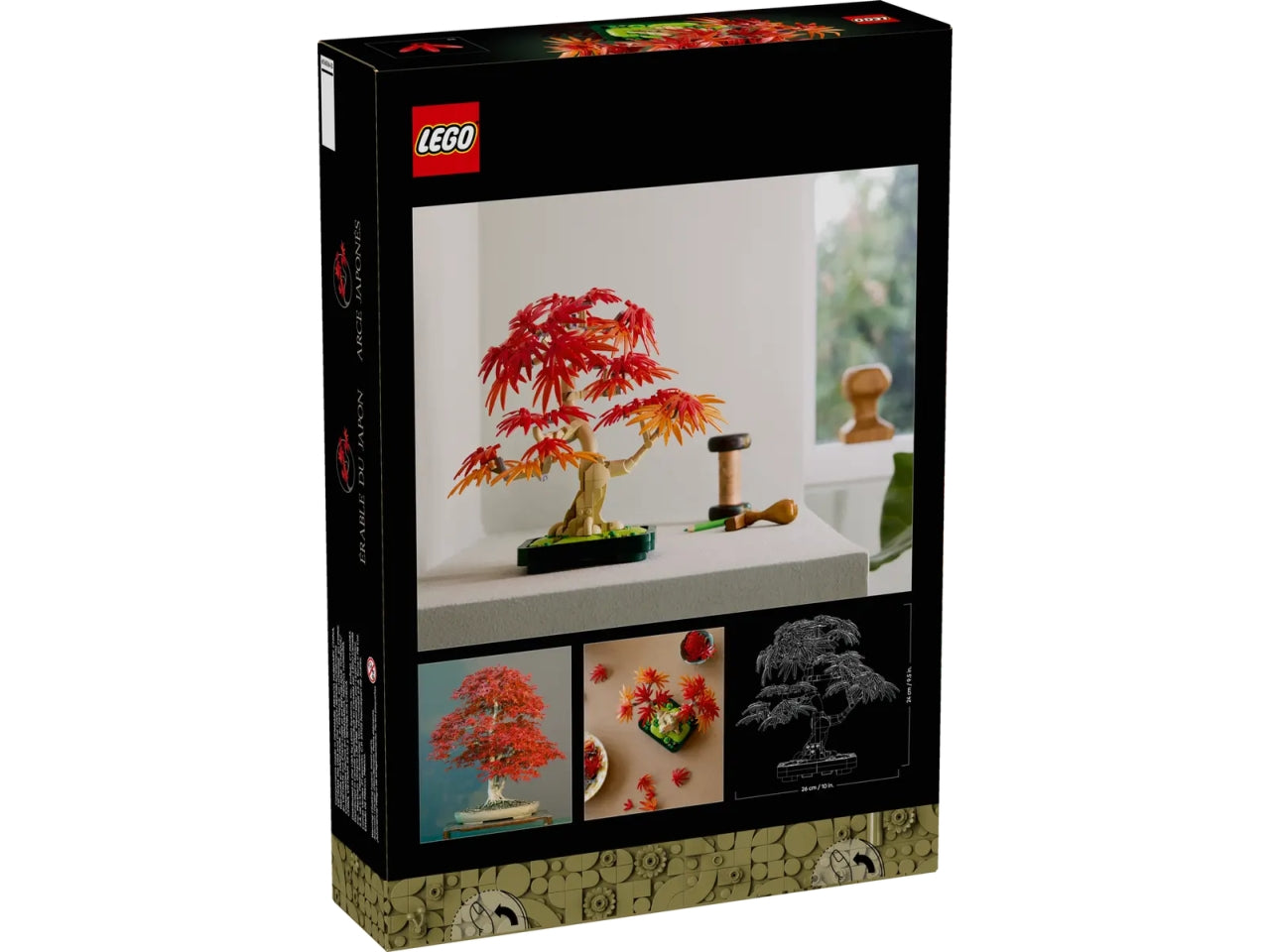 Lego Botanicals Bonsai di acero rosso giapponese