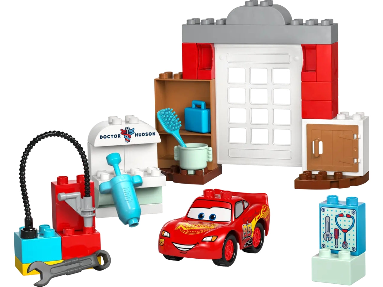 Lego DUPLO Disney TM La visita di McQueen allâofficina di Doc