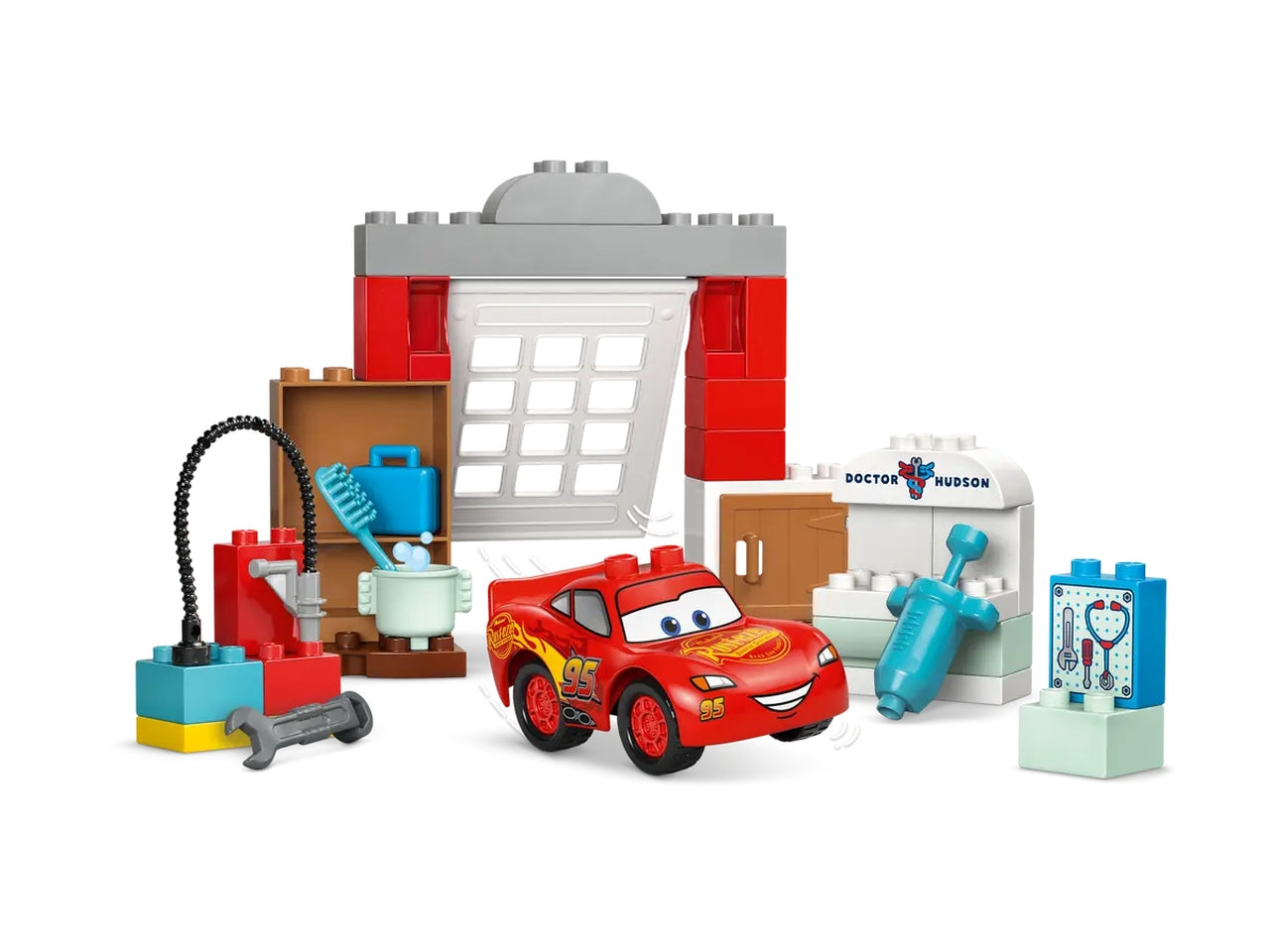 Lego DUPLO Disney TM La visita di McQueen allâofficina di Doc