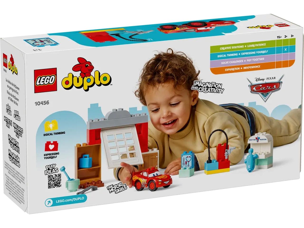 Lego DUPLO Disney TM La visita di McQueen allâofficina di Doc