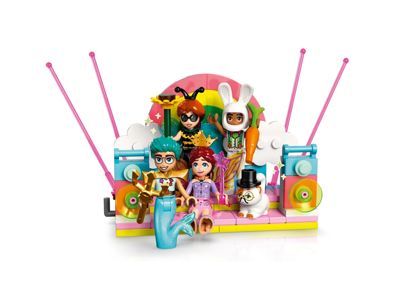 Lego Lego Friends Party in costume con unicorno e fatina