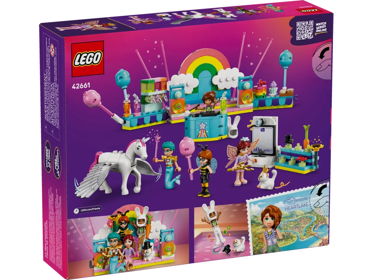 Lego Lego Friends Party in costume con unicorno e fatina