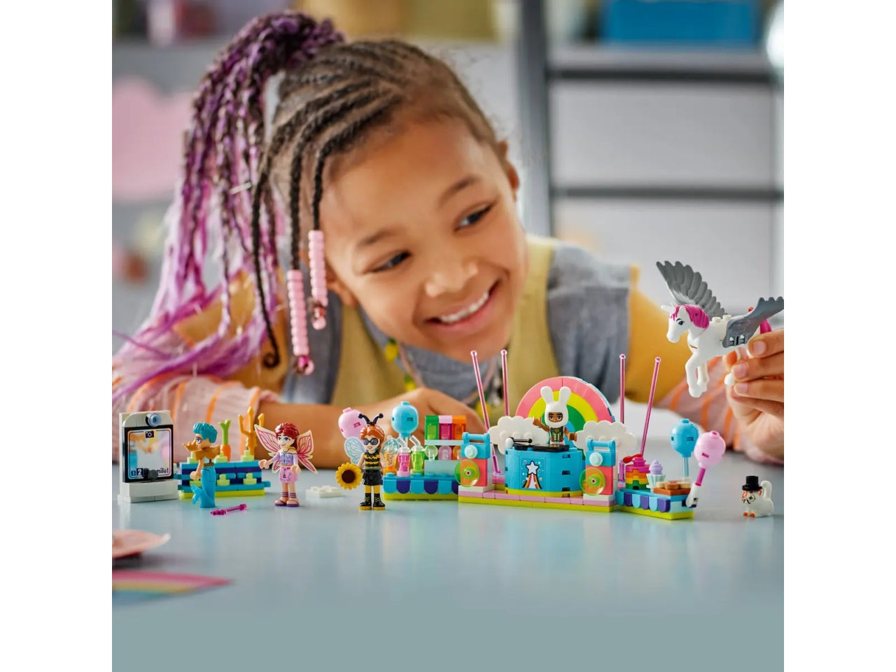 Lego Lego Friends Party in costume con unicorno e fatina