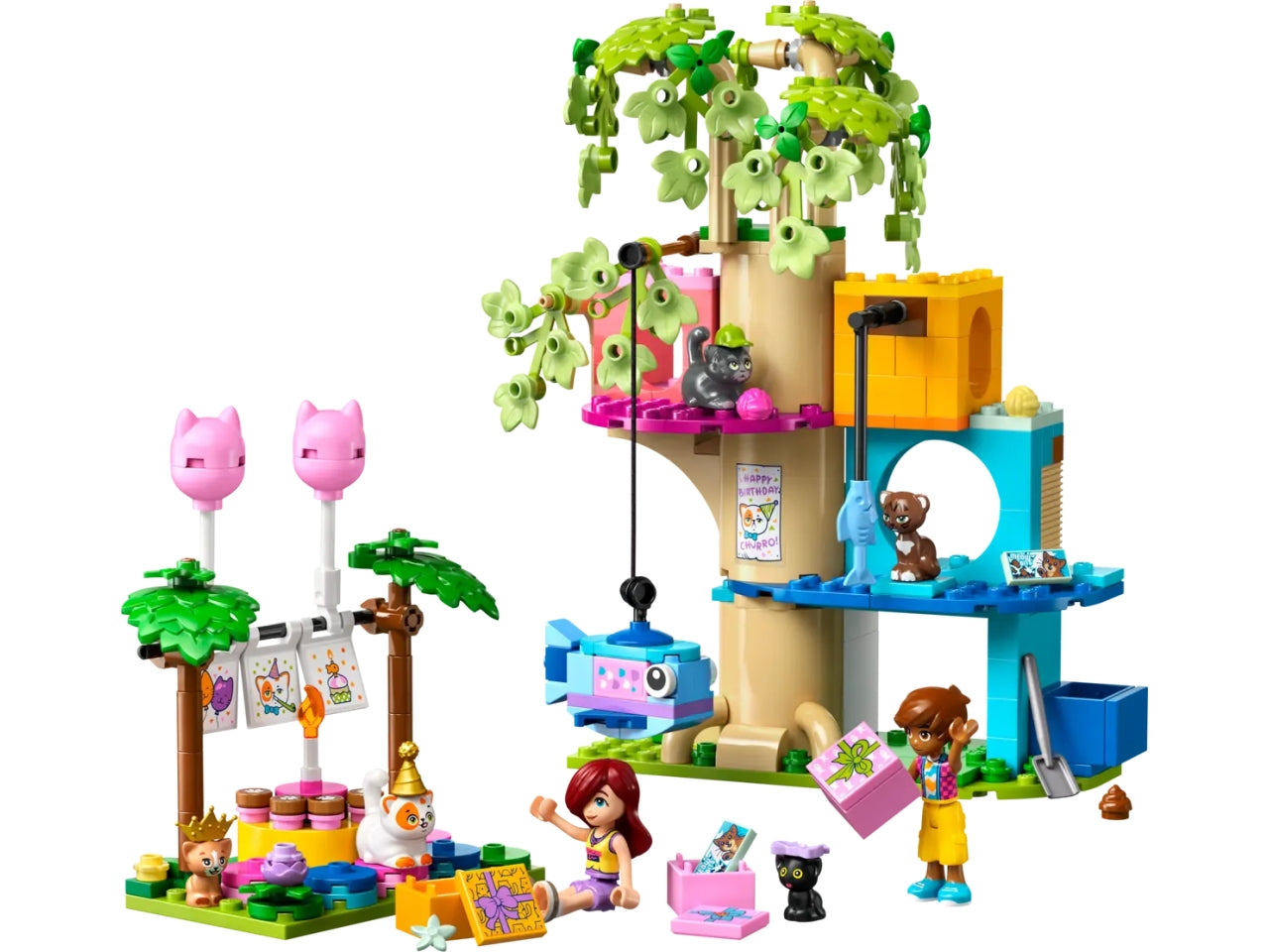 Lego Lego Friends Festa di compleanno felina e Casa sullâalbero