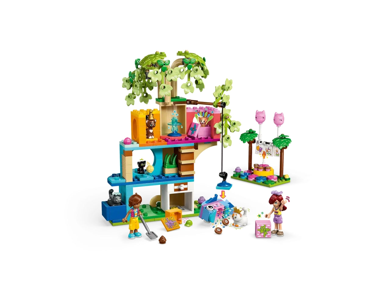 Lego Lego Friends Festa di compleanno felina e Casa sullâalbero