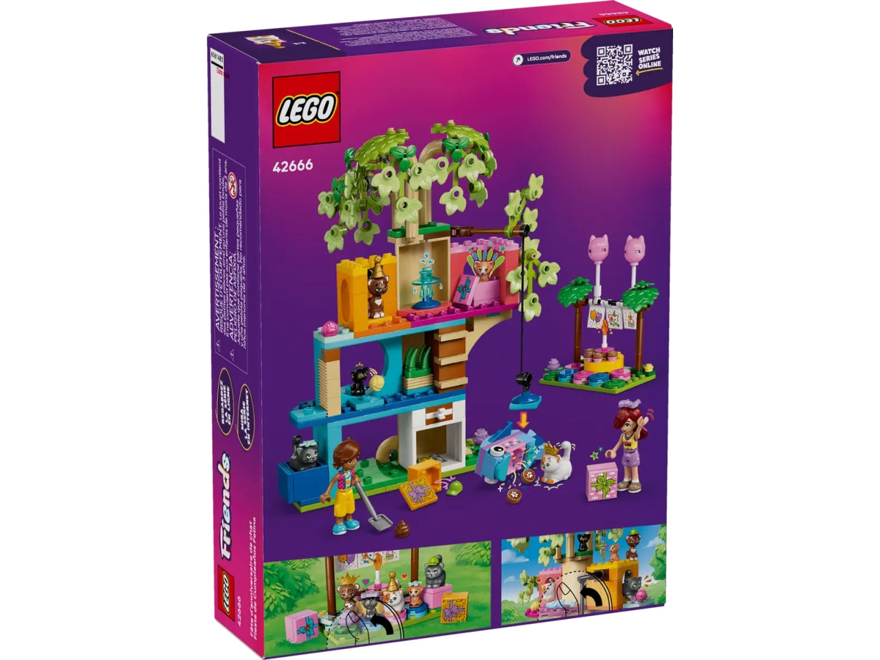 Lego Lego Friends Festa di compleanno felina e Casa sullâalbero