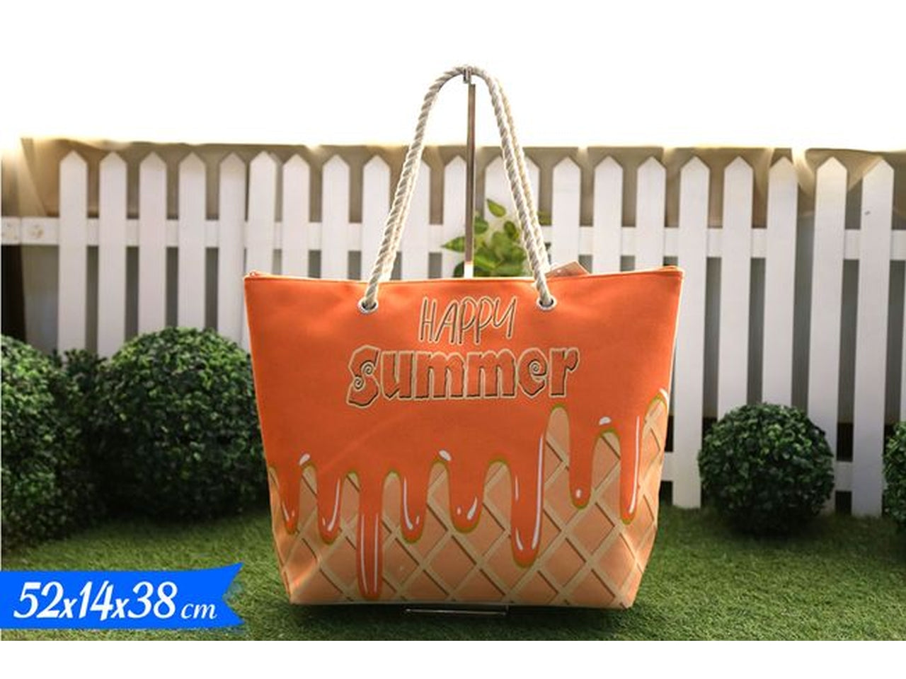 Borsa mare gelato arancione