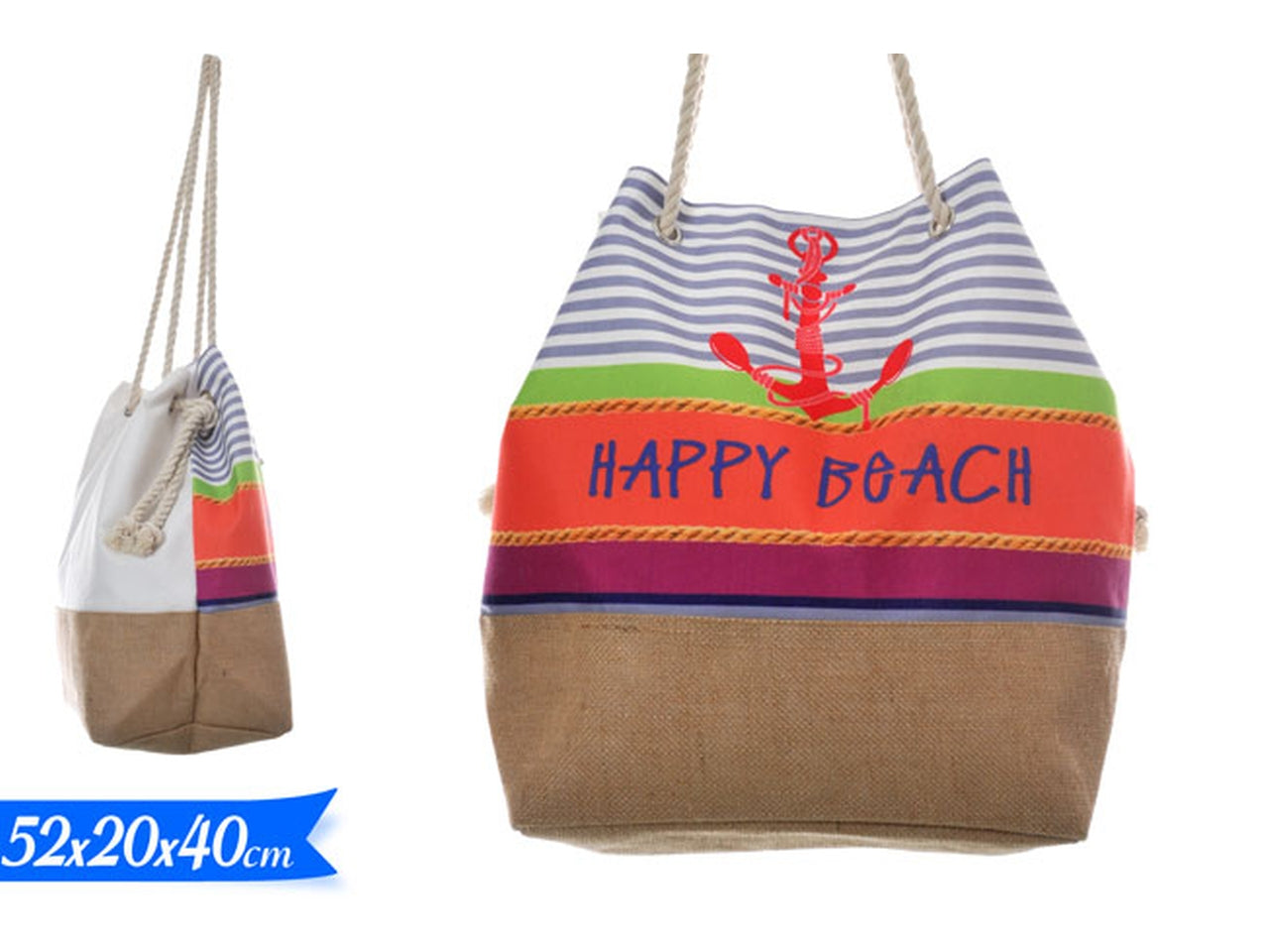 Sacco mare con ancora arancione