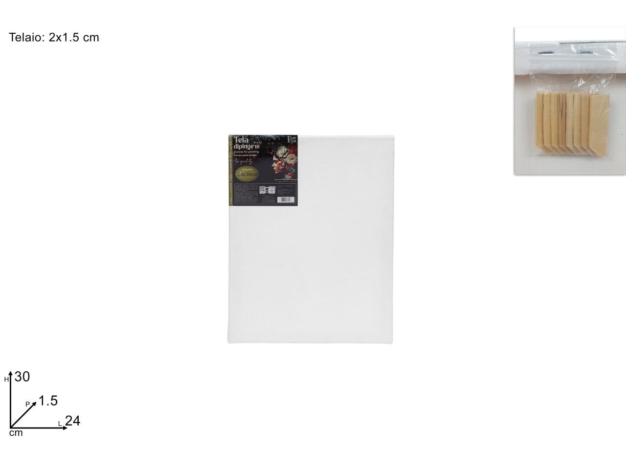 Tela 24x30cm
