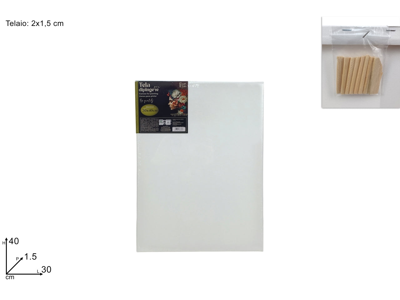 Tela 30x40cm