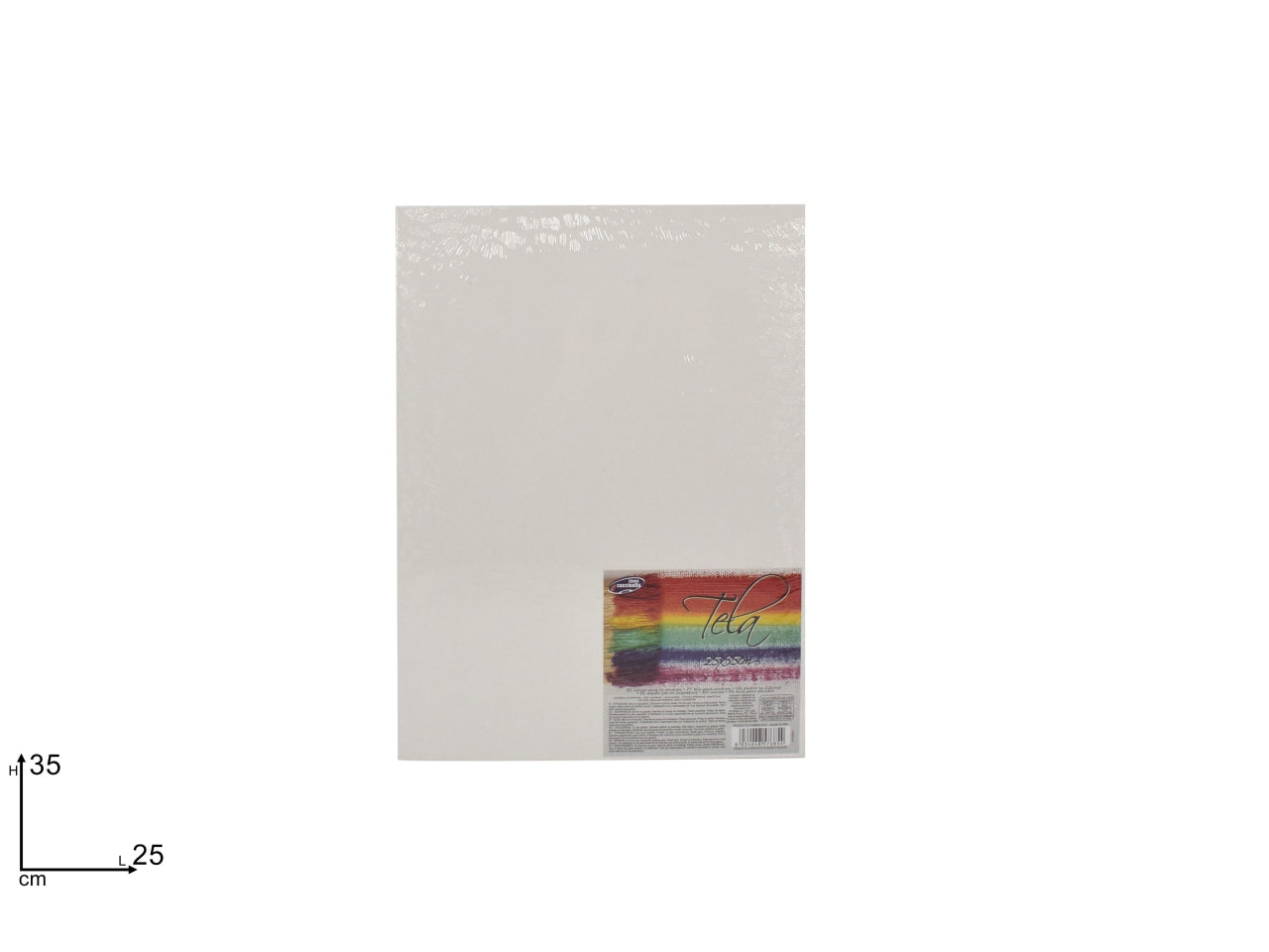 Cartone telato per dipingere 25x35cm