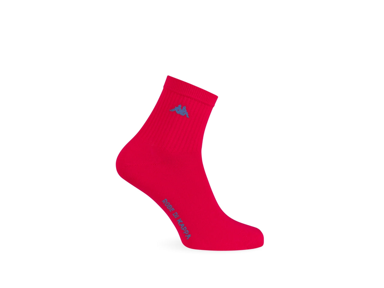 Minicalza uomo cotone di colore rosso e zucchero 43/46